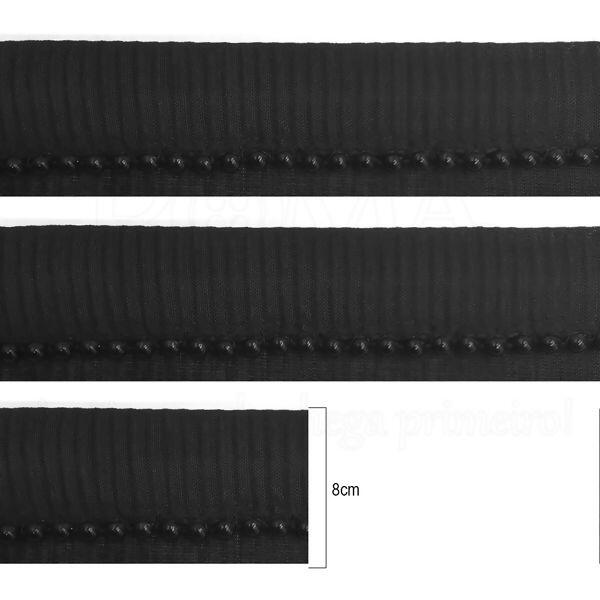 passamanaria babado preto 059090